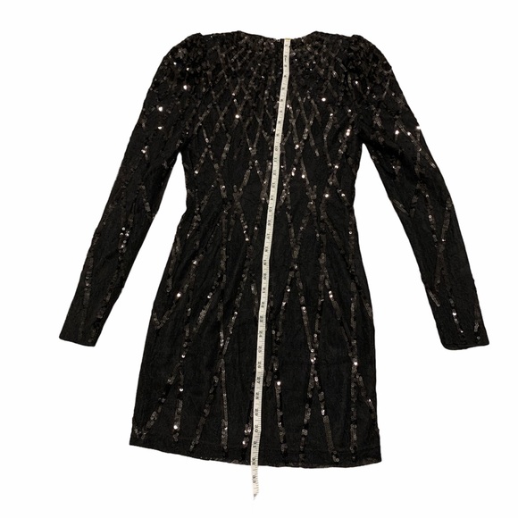 Marciano Sequin and Lace Dress - Picture 4 of 9